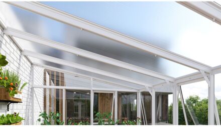 Versterkingskit Voor Athenis Broeikas 8600 Gepoedercoat Aluminium Wit