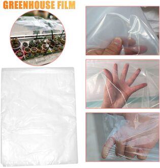 Versterkte Pe Kas Film Tuin Groente Plant Cover Regen-Proof Keep Warm Transparante Film Kas Film #3 2x3m