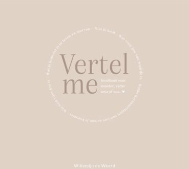 Vertel Me - Willemijn de Weerd