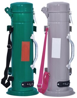 Verticale en horizontale lassen elektrode isolatie emmer 5KG capaciteit isolatie buis lassen staaf verwarming buis terug riem grijs