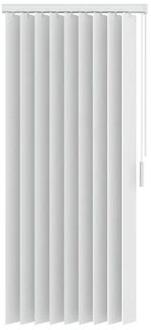 Verticale lamellen PVC verduisterend 89 mm - wit - 250x180 cm - Leen Bakker - 180 x 250