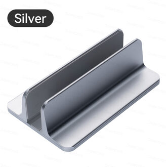 Verticale laptopstandaard voor Macbook Air Pro 13 15 16, desktop aluminium standaard met verstelbare dockgrootte voor notebookstandaard Rood