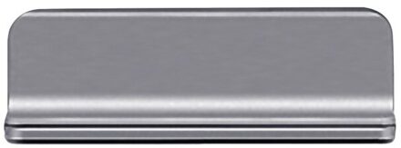 Verticale Verstelbare Laptop Stand Aluminium Draagbare Notebook Mount Ondersteuning Base Houder Voor Macbook Pro Air Accessoire grijs