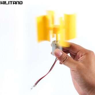 Verticale Wind Generator Turbines Blades Breeze Elektriciteit Generator Kleine Motor DIY Kit