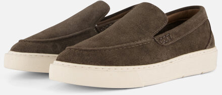 Vertice Instappers bruin Suede Grijs - 41,42,43,44,45,46