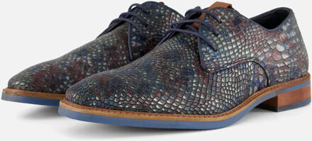 Vertice Veterschoenen blauw Leer - 41,42,43,44,45,46