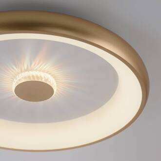 Vertigo LED plafondlamp, CCT, Ø 61,5 cm, messing messing, wit
