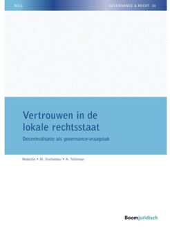 Vertrouwen in de lokale rechtsstaat - Boek Boom uitgevers Den Haag (946290524X)