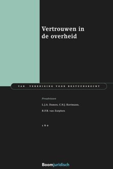 Vertrouwen in de overheid - eBook L.J.A. Damen (9462748861)