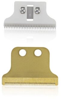 Vervang Blade Snijkop Voor Wahl 8081 8148 8504 Tondeuse Trimmer Haar Knippen Scheermes Kapsel Machine 8081goud n Ceramics