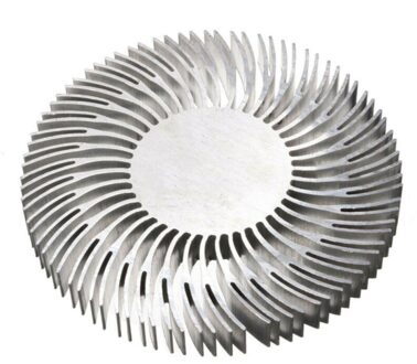 Vervangbare Ronde Led Heatsink Radiator Aluminium 10W Koellichaam Radiator Voor Huishouden Lamp Radiator