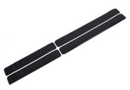 Vervangende Instaplijsten Stickers Koolstofvezel Auto Drempel Anti-Kras