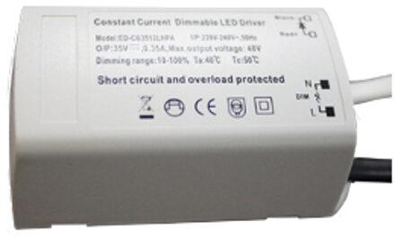 Vervangende trafo voor set inbouwspots 3 en 4 stuks