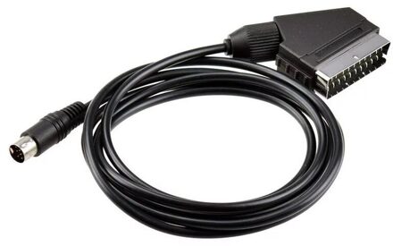 Vervanging 1.8M V-Pin Scart Kabel Voor Sega Megadrive 1 Genesis 1 Master System 1 Rgb Av scart Kabel Kabels