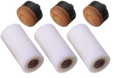 Vervanging 13Mm Pool Biljart Keu Adereindhulzen Schroef-Op Tips Voor Snooker