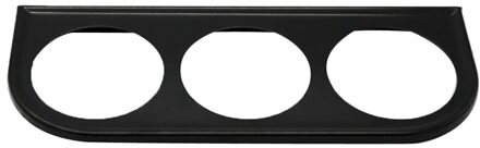 Vervanging 2Inch 52Mm Auto 3 Triple Gaten Gauge Houder Pod Ijzer Zwart