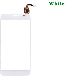 Vervanging 5.0 "Voor Alcatel One Touch Idol X OT6040 6040 6040D Touch Screen Digitizer Sensor Outer Glas Lens Panel wit