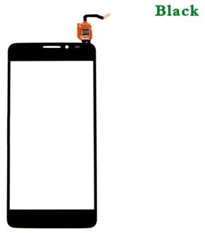 Vervanging 5.0 "Voor Alcatel One Touch Idol X OT6040 6040 6040D Touch Screen Digitizer Sensor Outer Glas Lens Panel zwart