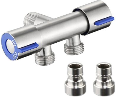 Vervanging Deel 1 In 2 Out Rvs Kraan Diverter Installeren Wastafel Wc Keuken Badkamer Water Splitter 3 Manier type 5