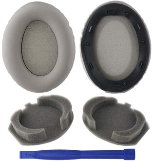 Vervanging Oorkussen Memory Foam Oorkussens Kussen Reparatie Onderdelen Voor Sony WH-1000XM3 WH1000XM3 Draadloze Noise Cancelling Hoofdtelefoon bruin