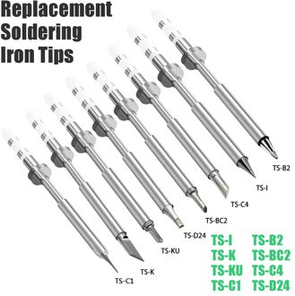 Vervanging Soldeerbout Tips TS-C1 TS-K TS-KU TS-D24 TS-BC2 TS-C4TS-I TS-B2 Voor Sq-001 SQ-D60 Soldeerbout