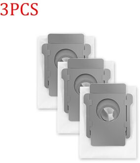 Vervanging Stoffilter Tassen Voor Irobot Roomba I7 I7 + E5 E6 S9 S9 + Robot Stofzuiger Onderdelen Accessoires 3stk