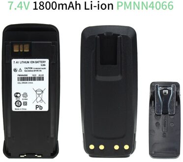 Vervanging Voor Motorola Mototrbo DP3400 Batterij-Voor Motorola PMNN4065 PMNN4066 PMNN4066A Twee-weg Radio Batterij