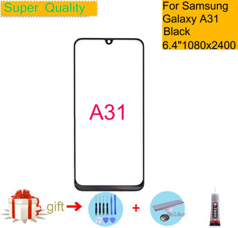 Vervanging Voor Samsung Galaxy A31 Touch Screen Voor Glas Panel Lcd Buitenste Display Lens A31 A315 SM-A315F/Dsn Front glas nee gift