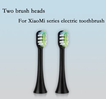 Vervanging Xiaomi Opzetborstels Voor Soocas X3 Elektrische Tandenborstel Opzetborstels Sonic Elektrische Tandenborstel Heads 5 2 zwart brush heads