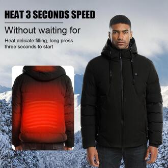 Verwarmde Vest Wasbaar Verstelbare Usb Opladen Verwarmde Warm Vest Voor Outdoor Camping Wandelen Golf XL
