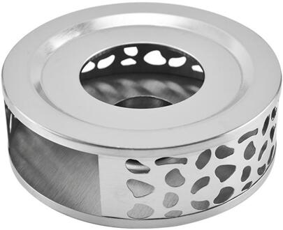 Verwarming Base Koffie Water Thee Kaars Roestvrijstalen Hittebestendige Theepot Warmer Isolatie Base Kaarshouder Thee Accessoires