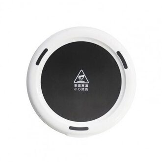 Verwarming Cup Mat Usb Constante Temperatuur Verwarming 55 Graden Celsius Draagbare Water Melk Koffie Mok Heater Warmer Voor Home Office wit