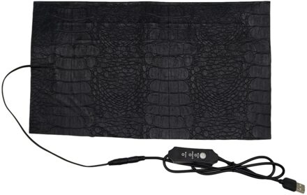 Verwarming Pad Reptiel Verwarming Pad Getimede Temperatuurregeling Kleding Verwarming Vel Pu Kussen Verstelbare 3 Niveaus Verwarmd Pad 35x20cm