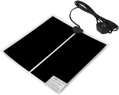 Verwarming Warm Pad Verstelbare Temperatuurregelaar Incubator Mat Gereedschap Terrarium Reptielen Warmte Mat 5-20W Klimmen Huisdier Eu ons 28x28 EU