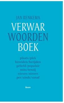 Verwarwoordenboek - Boek Jan Renkema (9089534040)