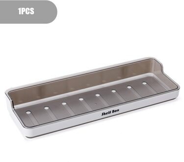 Verwijderbare Badkamer Plank Opbergrek Voor Zeep Shampoo Opslag Afvoer Badkamer Decoratie Accessoires Huishoudster Op Muur 1stk