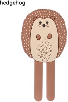 Verwijderbare Leuke Cartoon Vorm Koelkast Sticker Magneten Magnetische Sleutelhouder Dier Been Haken Decoratieve Haak egel