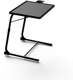 Verwijderbare Nachtkastje Eenvoudige Bed Bureau Slaapkamer Lui Lift Vouwen Computer Thuis Kleine Chocolade