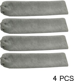 Verwijderbare Telescopische Dust Cleaning Brush Nachtkastje Stof Borstel Lange Steel Mop Sweep Artefact Huishouden Bed Bodem Schoon Borstel enkel en alleen 4 Cloth