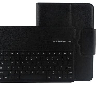 Verwijderbare Toetsenbord Wireless Keyboard Case Voor Galaxy Tab3 10.1 P5200 P5210 T530 T531 T535 Bluetooth Toetsenbord Met Tablet Case zwart