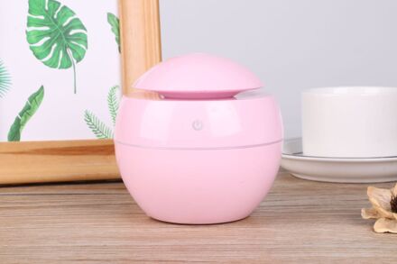 Verwisselbare Aroma Essentiële Olie Diffuser Mini USB Luchtbevochtiger Draagbare Ultrasone Mist Luchtbevochtiger Luchtreiniger LED Nachtlampje