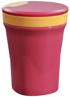 Verzegelde Soep Container Soep Cup Draagbare Microwaveable Soep Houder 450Ml Voor Thuis rood