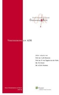 Verzekering en ADR - Boek Wolters Kluwer Nederland B.V. (9013125980)
