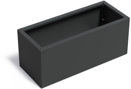 Verzinkt staal plantenbak CARREZ Connect 120x50x50cm.