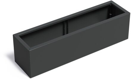 Verzinkt staal plantenbak CARREZ Connect 150x40x40cm.