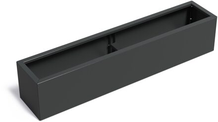 Verzinkt staal plantenbak CARREZ Connect 200x40x40cm.