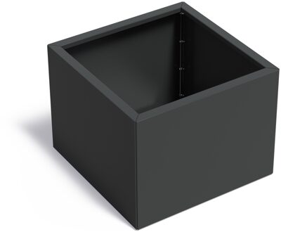 Verzinkt staal plantenbak CARREZ Connect 80x80x60cm.