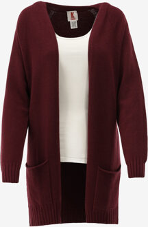 Vest bordeaux - 1 Maat