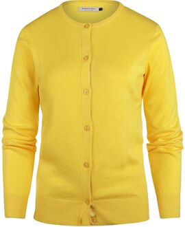 Vest Cashmere Dames Geel - S,M,L,XL,XXL