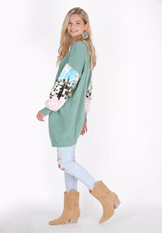 Vest Dames aqua - maat XL/2XL Turquoise